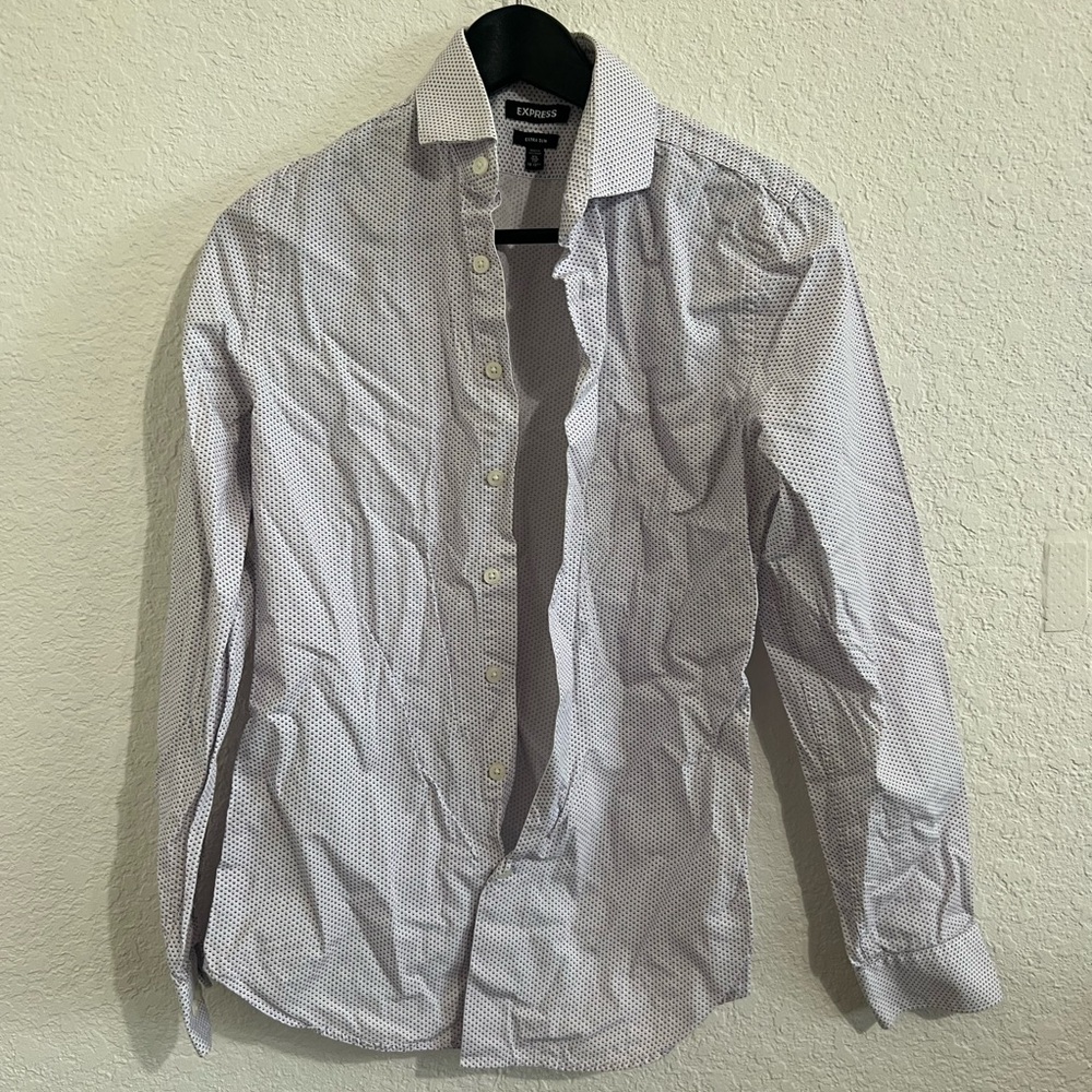 Men’s express xs slim fit dress shirt
